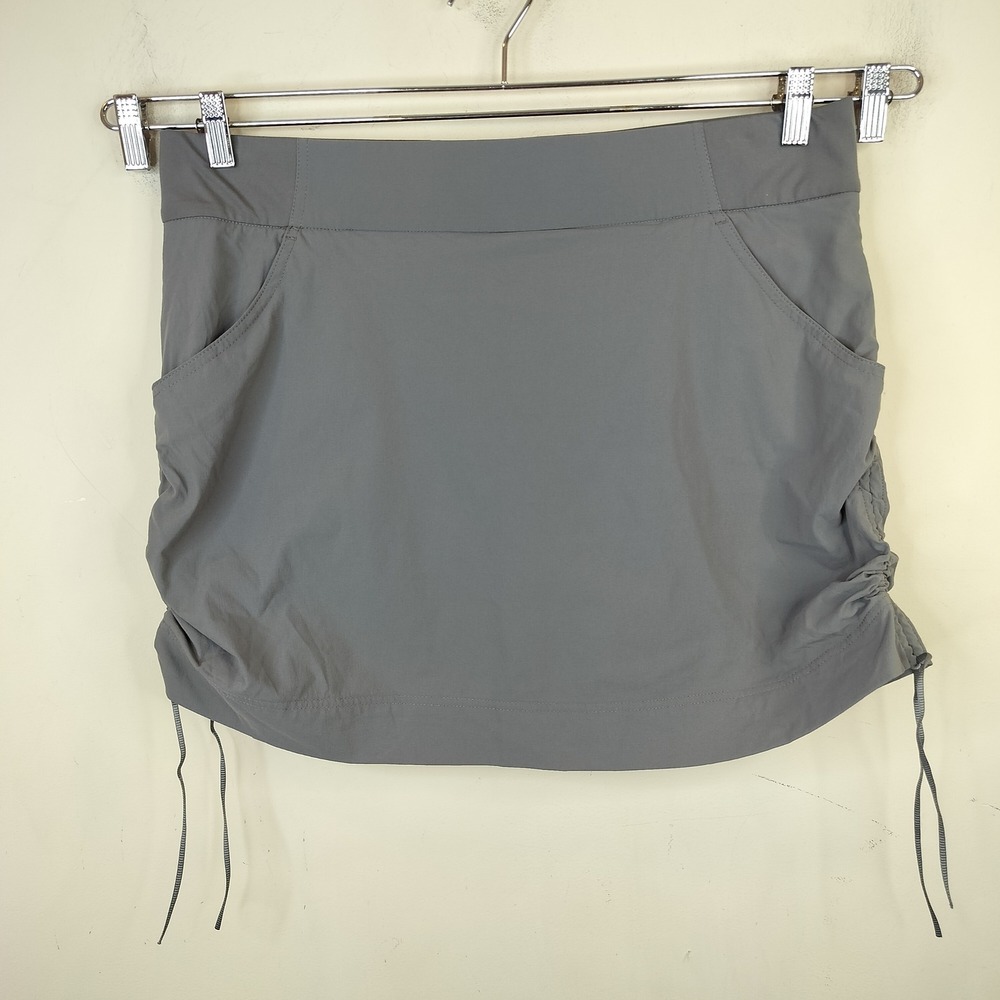 Columbia Skort XL Pockets Cinch Sides Active Athleisure Gray
